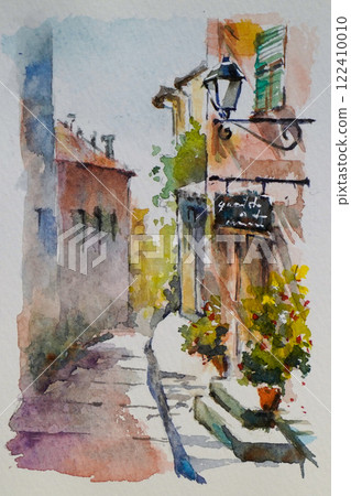 普羅旺斯的一個小村莊 普羅旺斯的一個小村莊 122410010