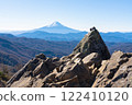 富士山和富士山岩石 122410120