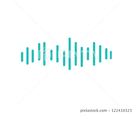 綠色音訊波形簡單圖解 綠色音訊波形簡單圖解 122410323