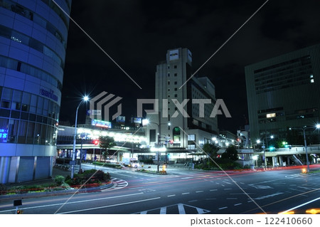 Kobe Sannomiya Station night view 122410660