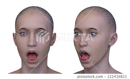 男人的臉部特寫 122410821