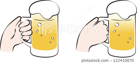 Summer beer draft beer toast business person hand-drawn alcohol mug hand illustration material Summer beer draft beer toast business person hand-drawn alcohol mug hand illustration material 122410870