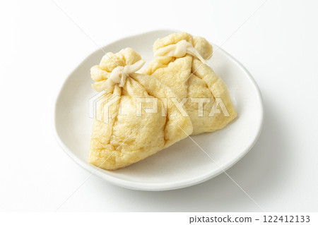 麻糬填充抽繩袋白色背景 122412133