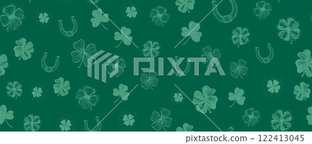 clover, pattern, leaf 122413045