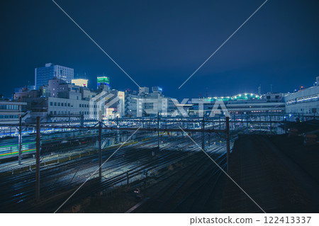 從大橋看大宮站的夜景 122413337