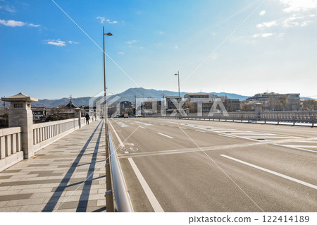 京都市左京區出町柳站週邊的街景 122414189