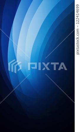 Abstract Blue Curved Background Abstract Blue Curved Background 122414699