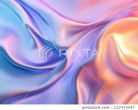 Abstract Iridescent Fabric Texture Abstract Iridescent Fabric Texture 122415047