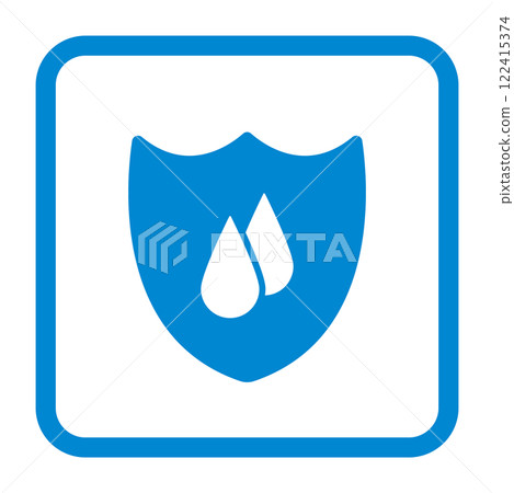 Waterproof icon illustration 122415374