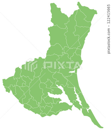 Dividable map of Ibaraki prefecture 122415665