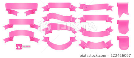 Pink Ribbons Set Pink Ribbons Set 122416097