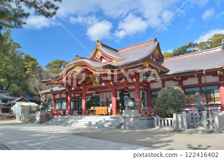 Nishinomiya Shrine in Nishinomiya City, Hyogo Prefecture Nishinomiya Shrine in Nishinomiya City, Hyogo Prefecture 122416402