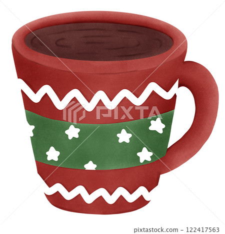 cup of hot chocolate cup of hot chocolate 122417563