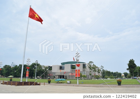 越南，河內，巴亭廣場和國會大廈 122419402