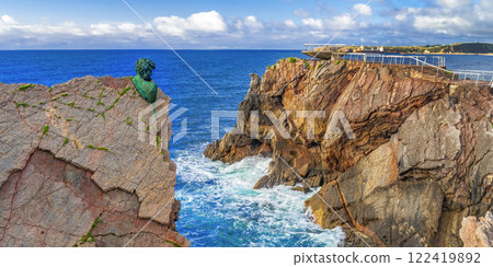 Philippe Cousteau Sculpture, Spain Philippe Cousteau Sculpture, Spain 122419892