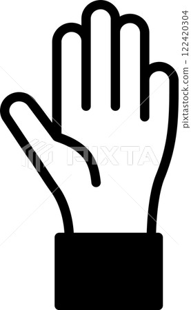 Palm icon mark 2 monochrome 122420304