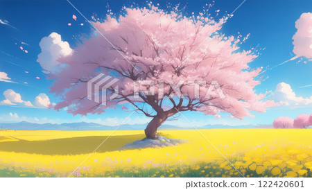 Spring natural landscape image 122420601