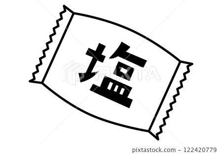 鹽糖向量圖圖示簡單防暑 122420779