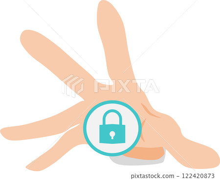 Cyber security illustration Cyber security illustration 122420873