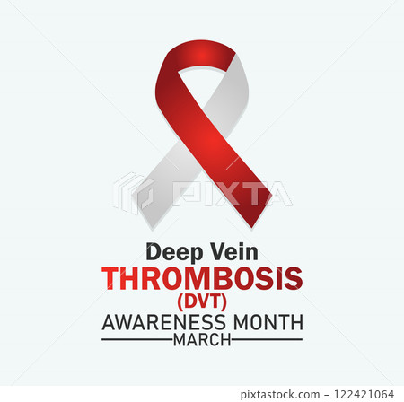 Deep Vein Thrombosis (DVT) Awareness Month Vector illustration 122421064