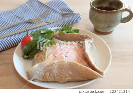 Galette of buckwheat flour 122421214