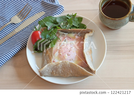 Galette of buckwheat flour 122421217