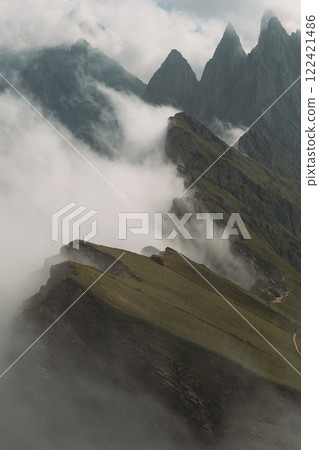 The Majestic Dolomites Stunning Peaks and Enigmatic, Misty Landscapes That Captivate Every Adventurers Heart The Majestic Dolomites Stunning Peaks and Enigmatic, Misty Landscapes That Captivate Every Adventurers Heart 122421486