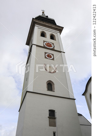 Pilgrimage church Rottenbuch, Munich Way of St. James, Bavaria, Germany 122422413