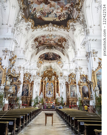 Marien muenster Diessen Ammersee, Munich Way of St. James, Bavaria, Germany 122422534