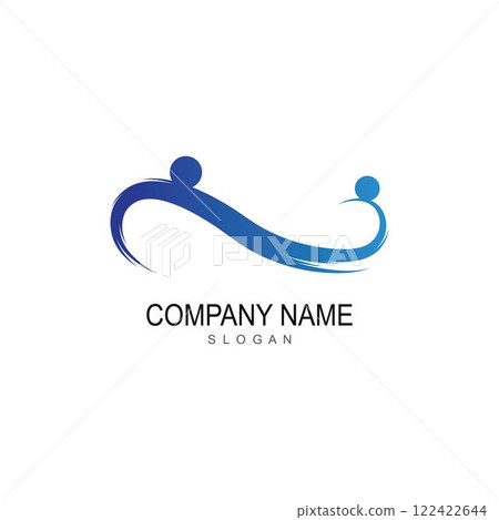 Infinity logo template 122422644