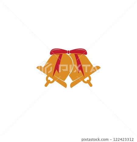 Bell icon illustration logo vector Bell icon illustration logo vector 122423312