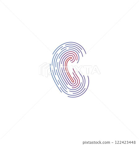 Hearing Logo Template vector 122423448