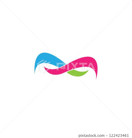 Infinity logo template Infinity logo template 122423461