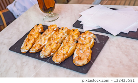 Grilled Prawns 122423581