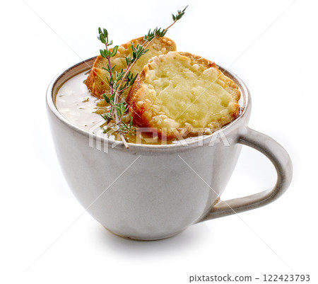 bowl of french onion soup bowl of french onion soup 122423793
