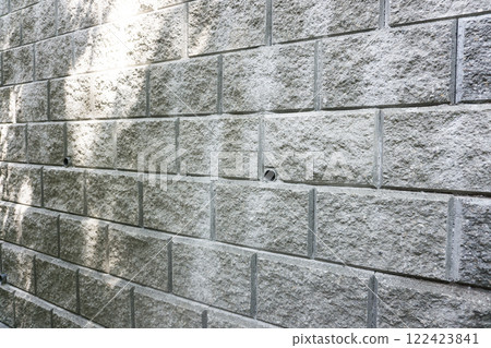 混凝土砌塊擋土牆 122423841