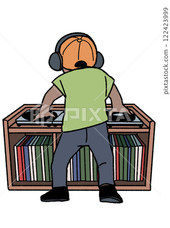 DJ (back view) DJ (back view) 122423999