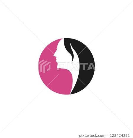 Beauty Women face silhouette character Beauty Women face silhouette character 122424221