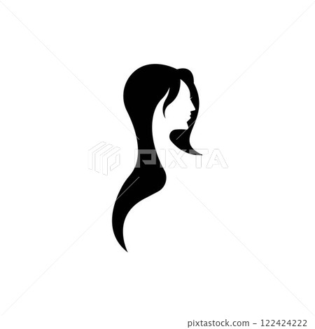 Beauty Women face silhouette character Beauty Women face silhouette character 122424222