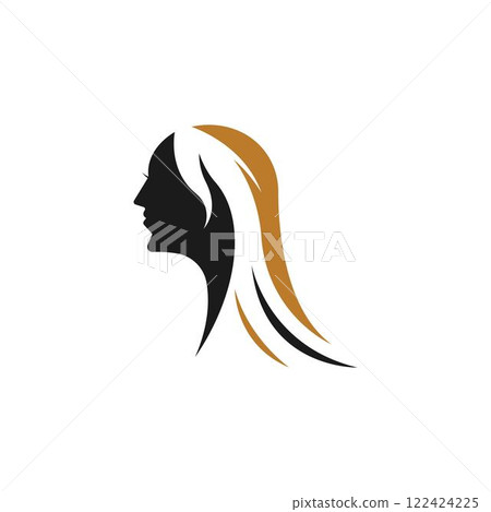 Beauty Women face silhouette character Beauty Women face silhouette character 122424225