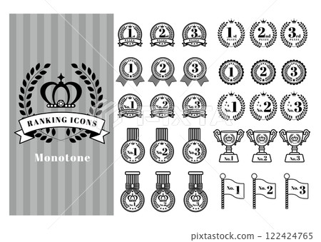 排名圖示設定單調 122424765