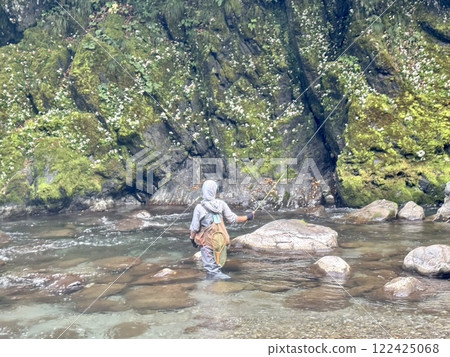 Tenkara fishing girls Tenkara fishing girls 122425068