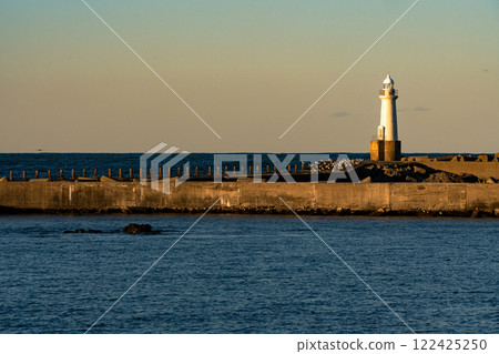 landscape with lighthouse 122425250