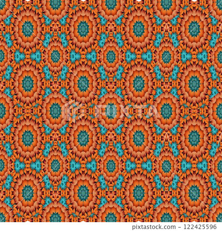 seamless pattern with abstract geometric shapes. vector illustration. seamless pattern with abstract geometric shapes. vector illustration. 122425596
