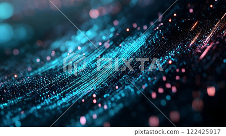 Abstract Data Stream 122425917