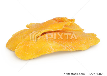 dried mango isolated on white background 122426029