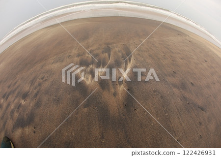 Sand texture in the Beach 122426931