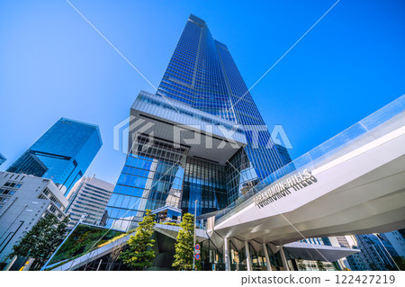 Tokyo cityscape in Japan: Towards a new era...View of Toranomon Hills Station Tower and other buildings = January 18, 2025 Tokyo cityscape in Japan: Towards a new era...View of Toranomon Hills Station Tower and other buildings = January 18, 2025 122427219