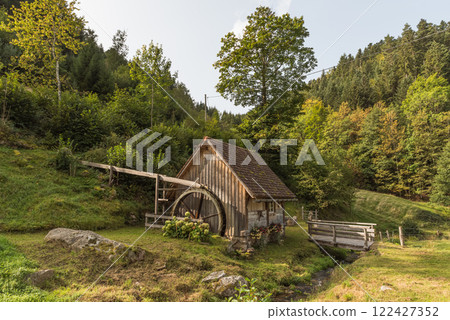 Historic water mill in the Black Forest in Germany 122427352