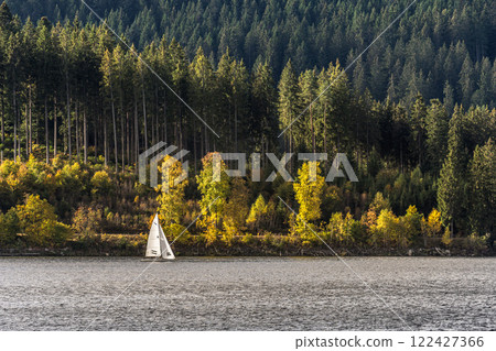 Autumn at Schluchsee lake in the Black Forest, Germany Autumn at Schluchsee lake in the Black Forest, Germany 122427366
